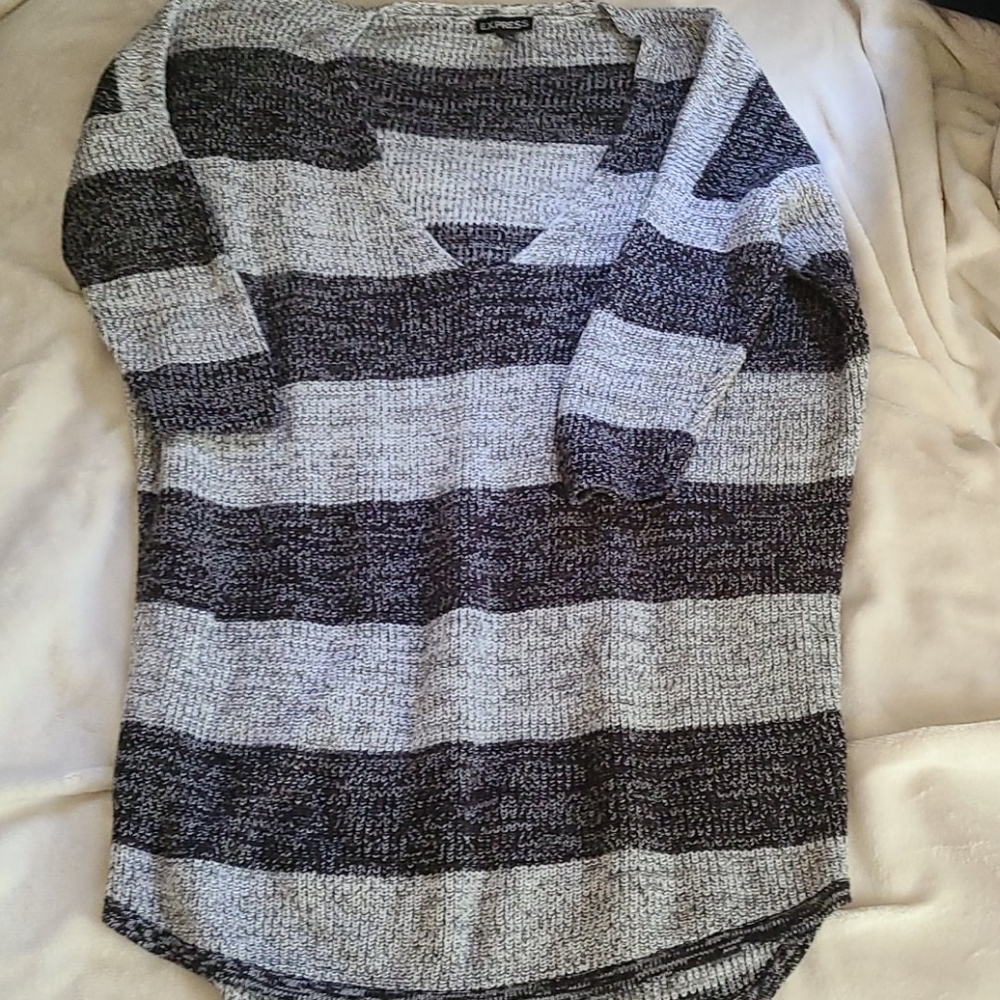 Express Striped Sweater